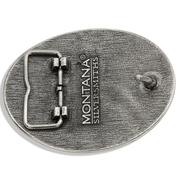 Montana Silversmiths Punchy Attitude Western Belt Buckle NEW - Picture 2 of 8